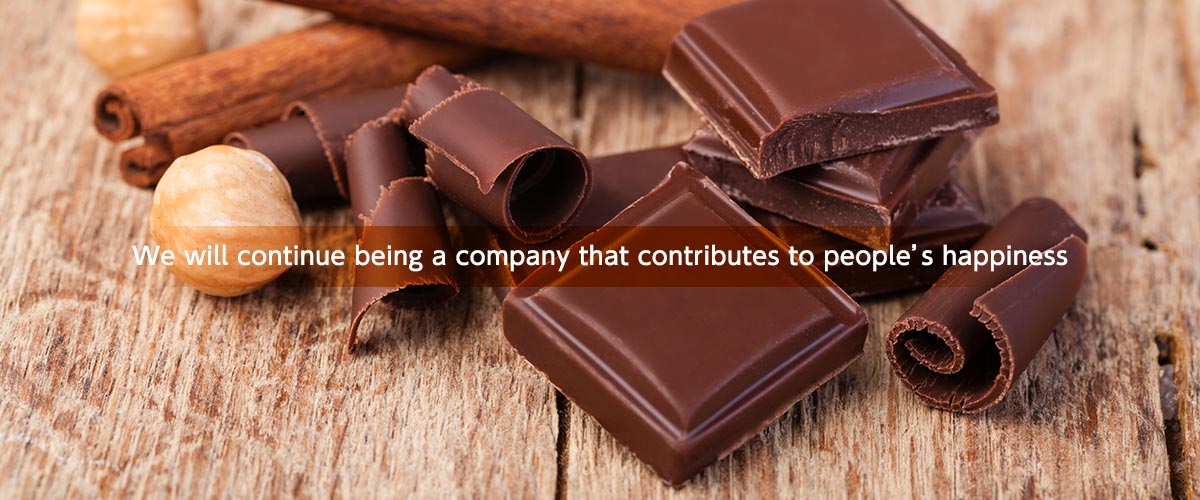 We will continue being a company that contributes to people’s happiness